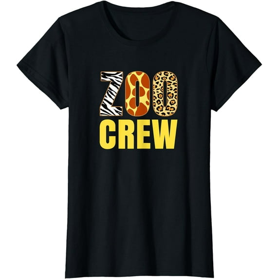 Zoo Crew Animal Print Zoo Group T-Shirt