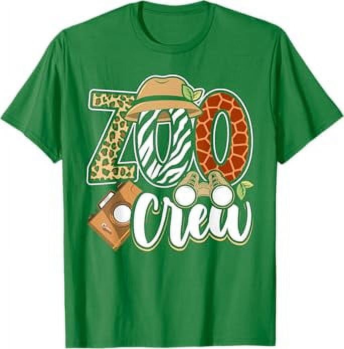 Zoo Crew Leonard Safari Animal Kingdom Zoo Keeper Kids TShirt