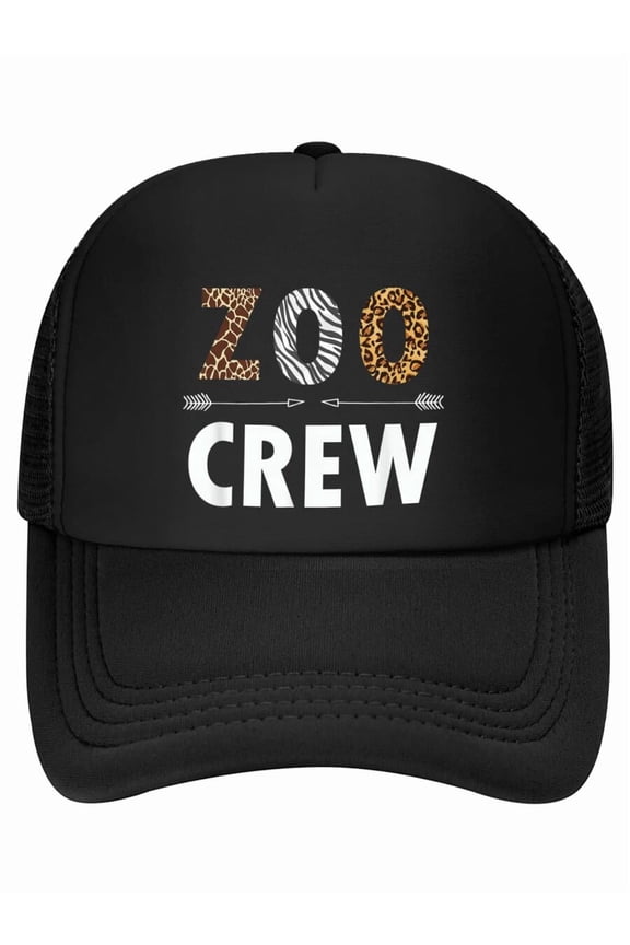 Zoo Crew Safari Zoologist Animals Baseball Cap