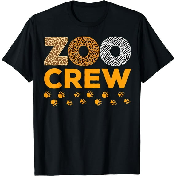 Zoo Crew Zookeeper Costume Safari Wildlife Animal Lover T-Shirt