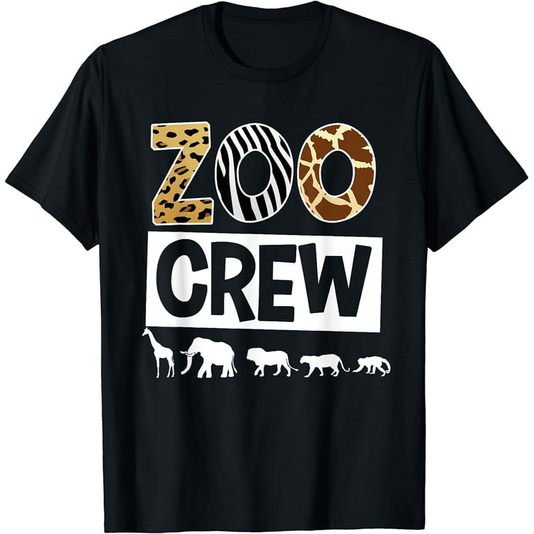 Zookeeper Shirt Animal Lover Print & Pattern T-Shirt Zookeeper Shirt Animal Lover Print & Pattern T-Shirt