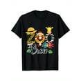thumbnail image 1 of Zoo Giraffe Crew Wildlife Zookeeper Boys Girls Clothing Gift T-Shirt in Black for Men, Summer Fashion Breathable Casual Animal T-Shirt, 6.35 oz Fabric Weight, 100% Cotton, Sizes, 1 of 6