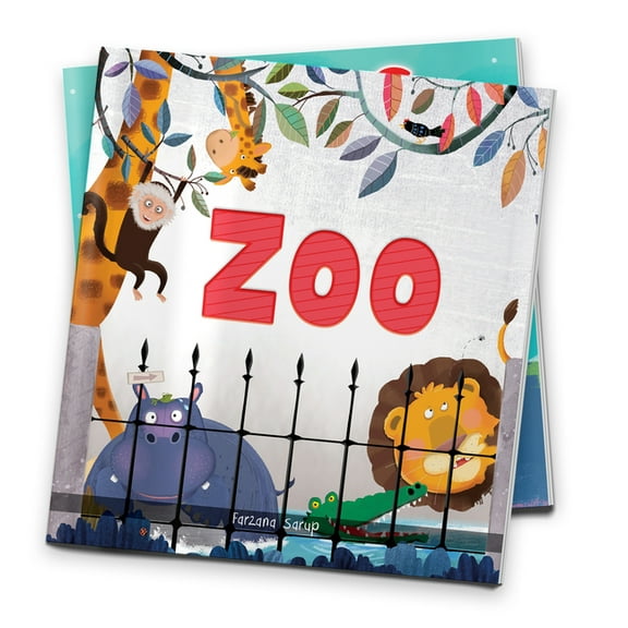 Zoo : Illustrated Book On Zoo Animals (Paperback)