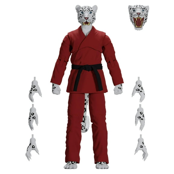 Zoo Jitsu Fighters Shadow 'Ice' the Snow Leopard Action Figure