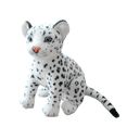 thumbnail image 1 of Zoo Jungle Leopard Plush Toy - Realistic Snow Leopard, Leopard, Black Leopard, Lion Stuffed Plush Animal Dolls, Friends Toy Gifts, 1 of 4