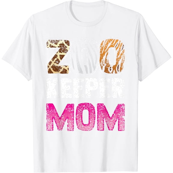 Zoo Keeper Mom Keeping Zoos Zookeeping Zookeeper T-Shirt100% cotton
