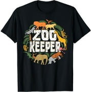 Zoo Keeper Safari Wildlife Jungle Animals Men Women T-Shirt