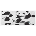 thumbnail image 1 of Zoo Kitchen Mat, Drawing of Pandas Milk Bottle Fly Animal Mammal, Plush Decorative Kitchen Mat with Non Slip Backing, 47" X 19", Charcoal Grey White, by Ambesonne, 1 of 1
