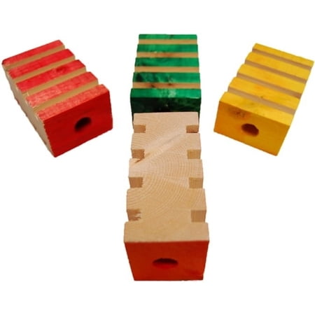 Zoo-Max 4 Groovy Blocks Bird Toy