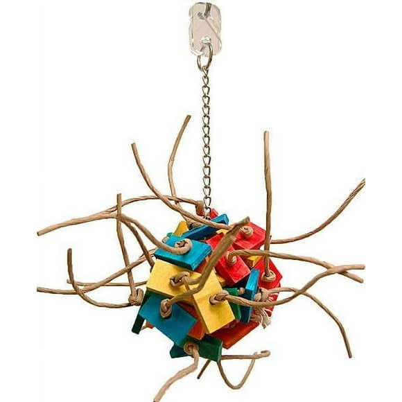 Zoo-Max Fire Ball Bird Toy Small 12"L x 9"W (2 Pack)