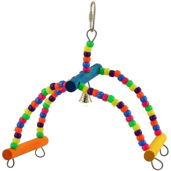 Zoo-Max Rock and Roll Bird Toy [Bird Interactive Toys, Bird Supplies] 3 count