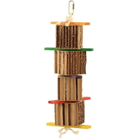 Zoo-Max Shred-X Bird Toy Medium 17"L x 6"W (4 Pack)