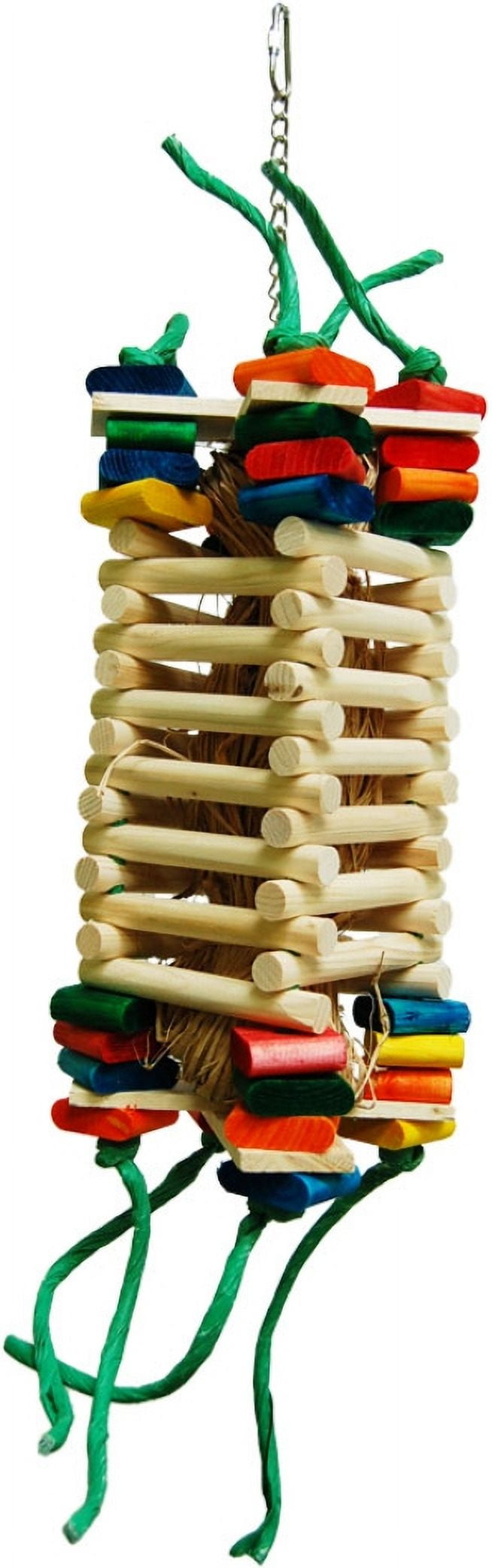 Zoo-Max Storm Tower Bird Toy [Bird Interactive Toys, Bird Supplies] Small - 1 count