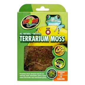 Zoo Med All Natural Reptile & Frog Bedding Terrarium Moss Substrate 10 Gallon