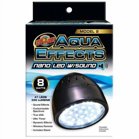 Zoo Med AquaEffects Model 2 Nano LED Light Fixture