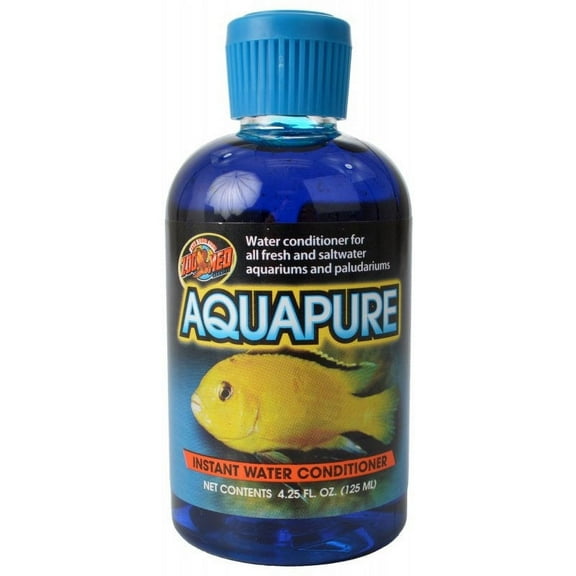 Zoo Med AquaPure Instant Water Conditioner [Aquarium Water Conditioners, Wholesale Aquarium Clearance, Aquarium Supplies] 4.25 oz