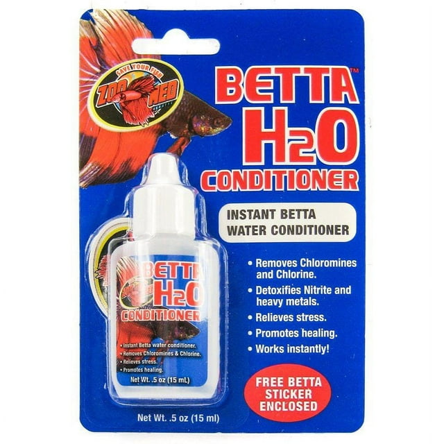 Zoo Med Aquatic Betta H2O Water Conditioner .5 oz