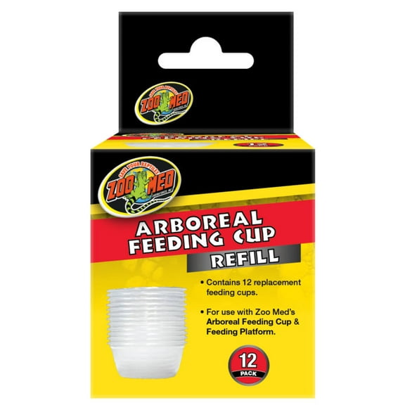 Zoo Med Arboreal Feeding Cup Refill 12 count