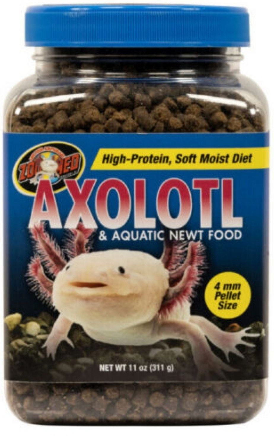 Zoo Med Axolotl and Aquatic Newt Food [Reptile Frog and Newt Food, Reptile Supplies] 33 oz (3 x 11 oz)