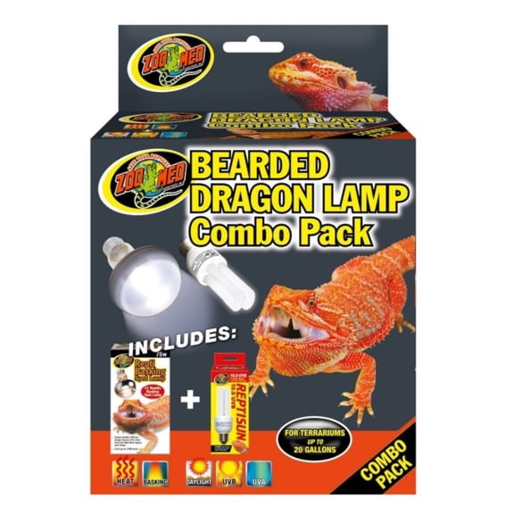 Zoo Med Bearded Dragon Lamp Combo Pack - Bearded Dragon Lamp Combo Pack
