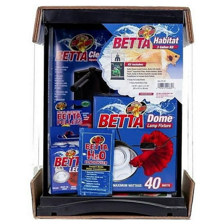 3 gallon Zoo Med Betta Habitat Kit
