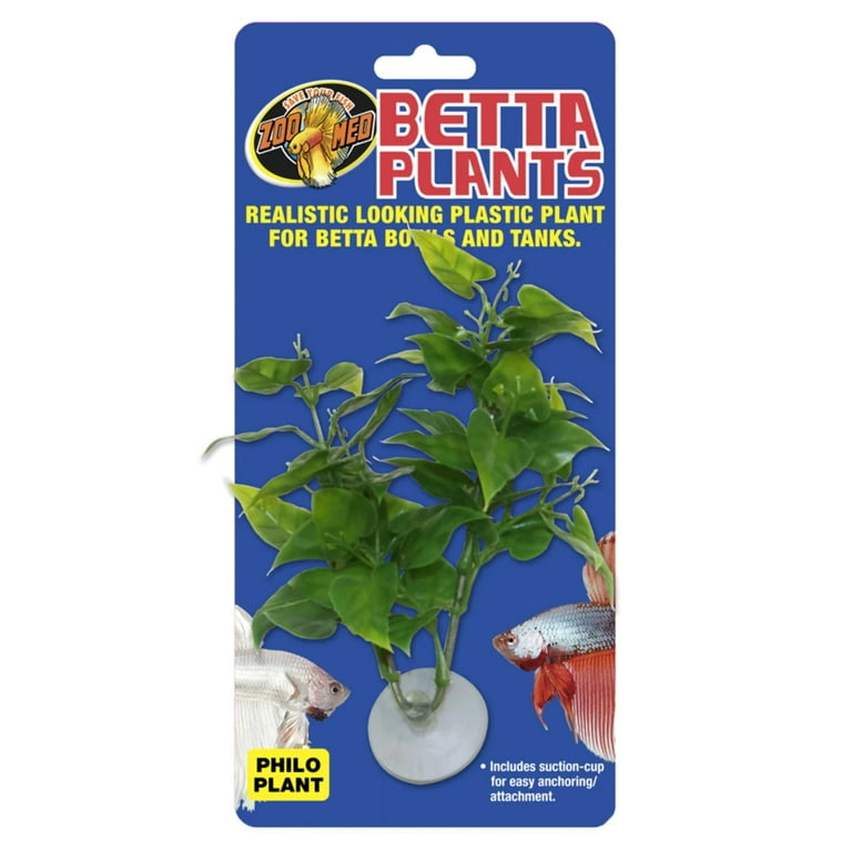 ZOO MED BETTA PLANTS PHILO PLASTIC PLANT ZOO MED BETTA PLANTS PHILO PLASTIC PLANT