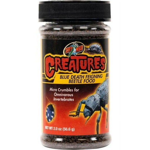 Zoo Med Creatures Blue Death Feigning Beetle Food