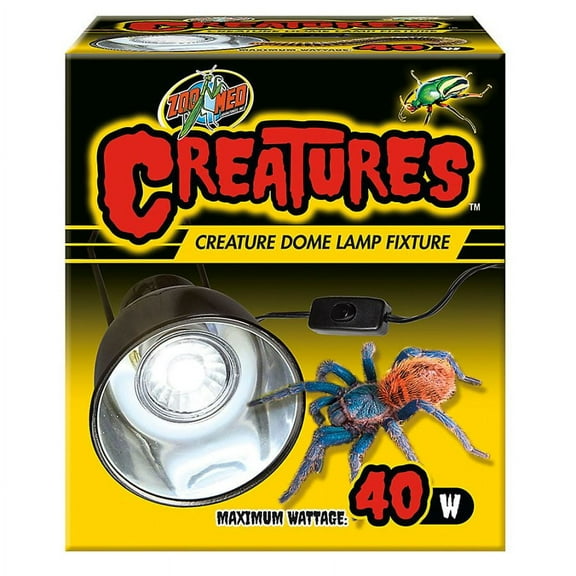 Zoo Med Creatures Creature Dome Lamp Fixture [Reptile, Lighting LED] 40 watt