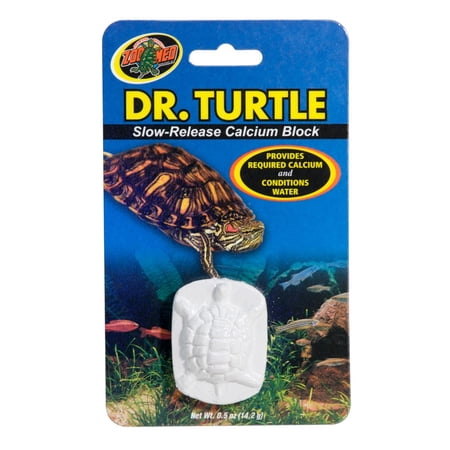 Zoo Med Dr. Turtle Slow Release Calcium Block, 0.5-Ounce