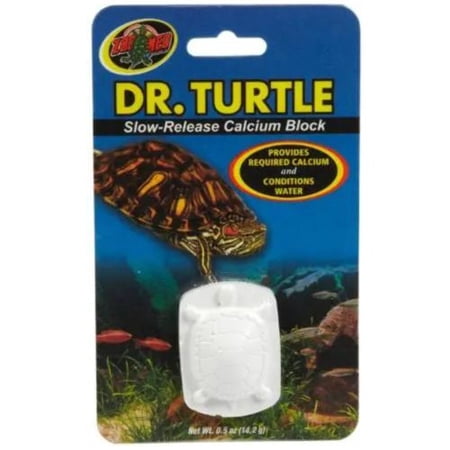 Zoo Med Dr. Turtle Slow Release Calcium Block, 0.5-Ounce