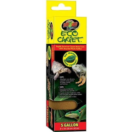Zoo Med Eco Carpet Reptile Carpet - Tan - 5 gal (8" x 16")