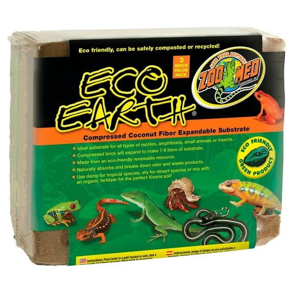 Zoo Med Eco Earth Substrate Coconut Fiber