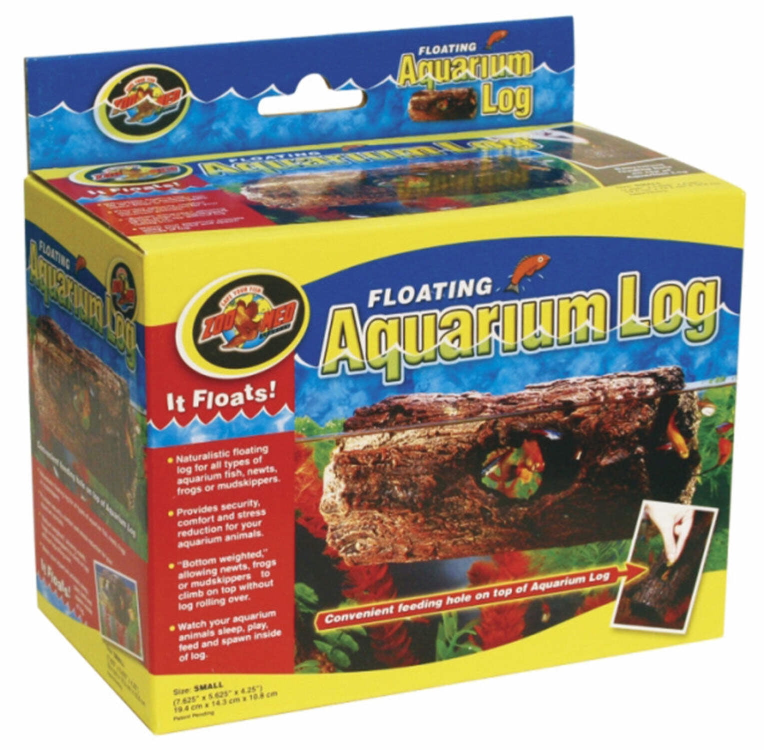 Zoo Med Floating Aquarium Log Brown Small - PDS-097612240108