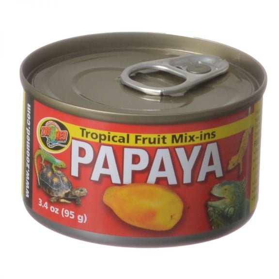 Zoo Med Tropical Friut Mix-ins Papaya Reptile Treat