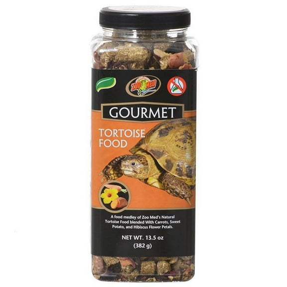 Zoo Med Gourmet Tortoise Food [Reptile Tortoise Food, Reptile Supplies] 40.5 oz (3 x 13.5 oz)