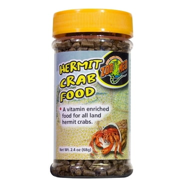 View of Zoo Med hermit Crab Food, 2.4 Oz - Walmart.com