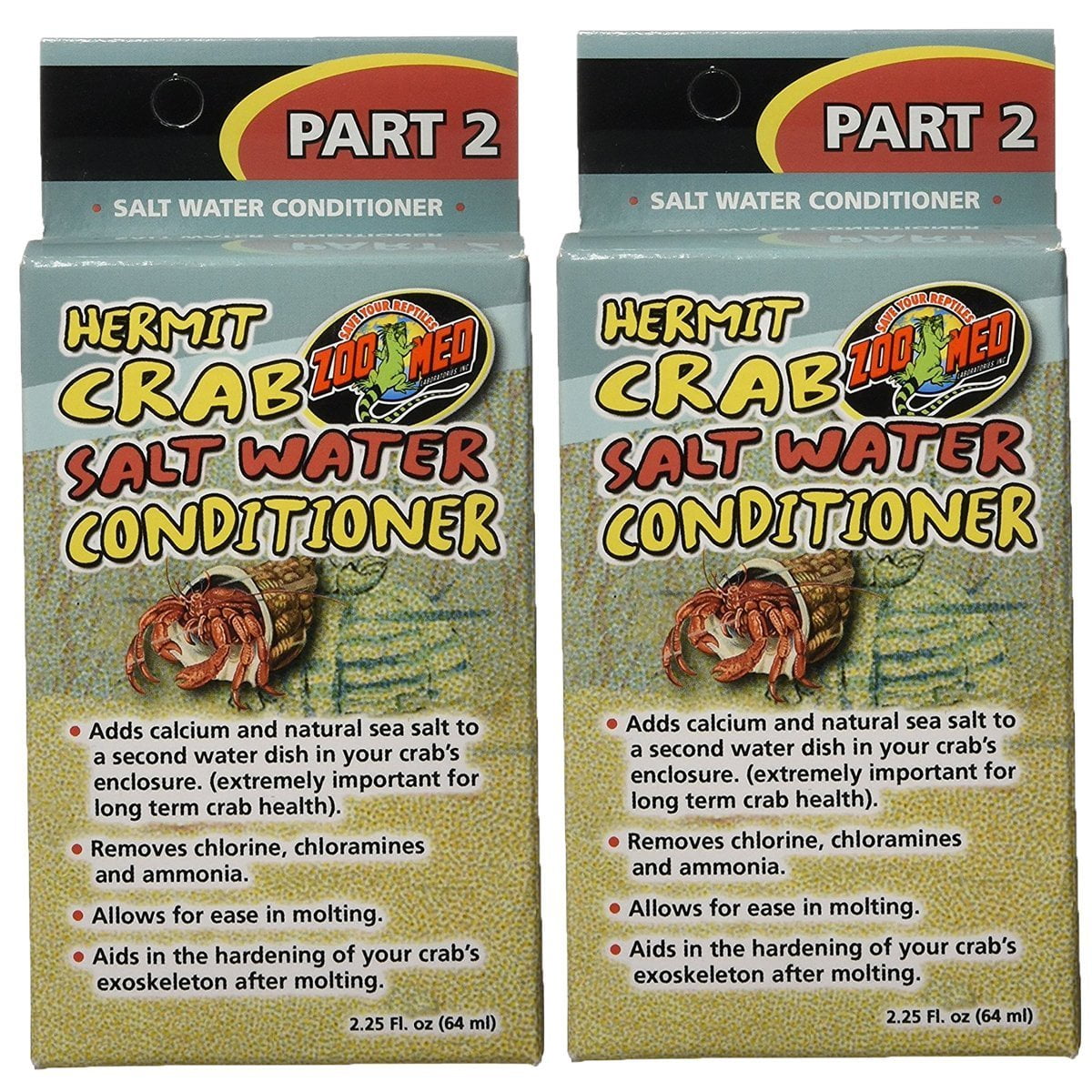 HERMIT CRAB SALT WATER CONDITIONER PART 2 HERMIT CRAB SALT WATER CONDITIONER PART 2