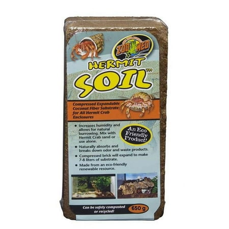 Zoo Med Hermit Soil Coconut Fiber Substrate Natural 650 g - PDS-097612009712