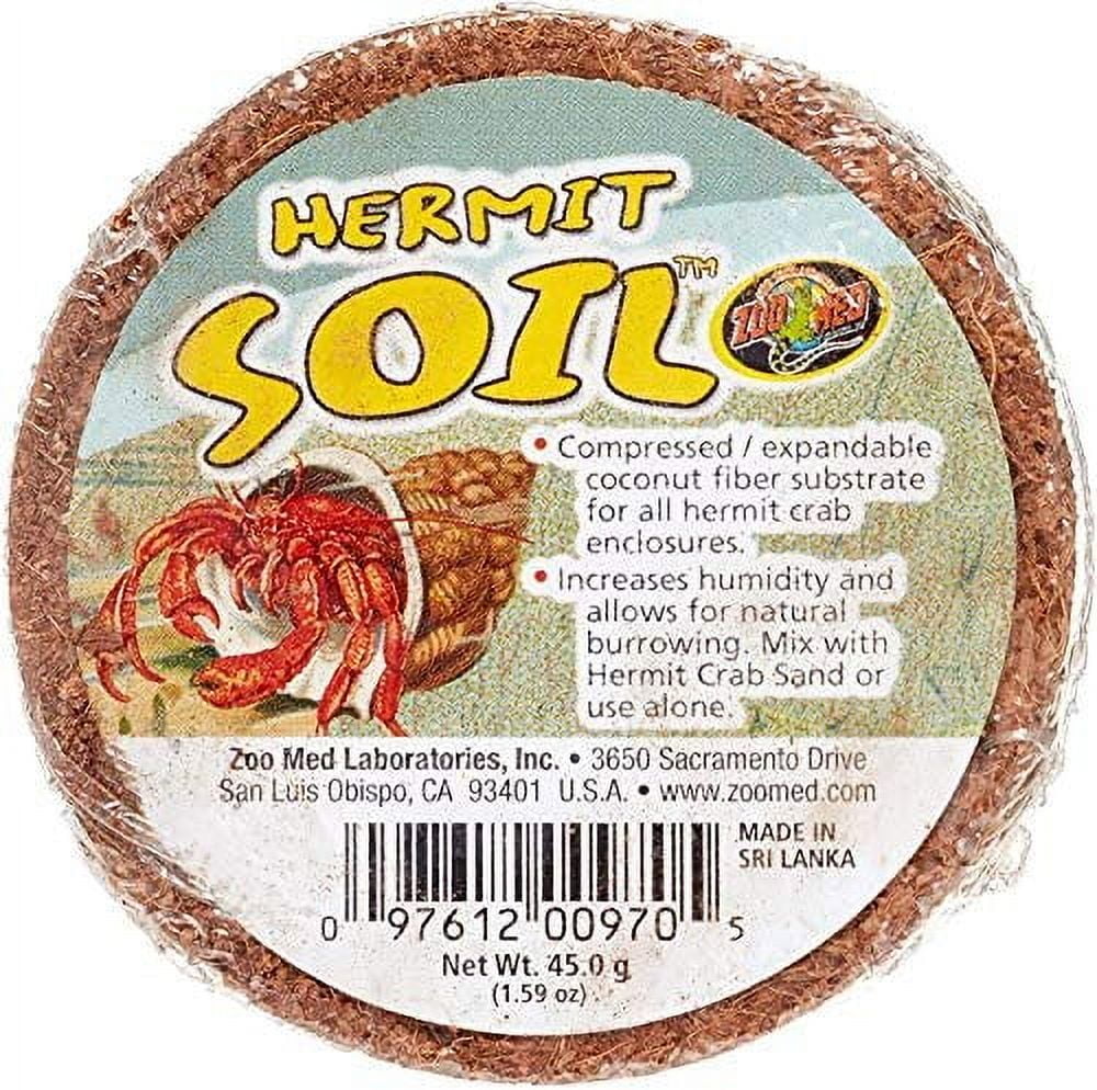 Zoo Med Hermit Crab Soil Compressed / Expandable Coconut Fiber