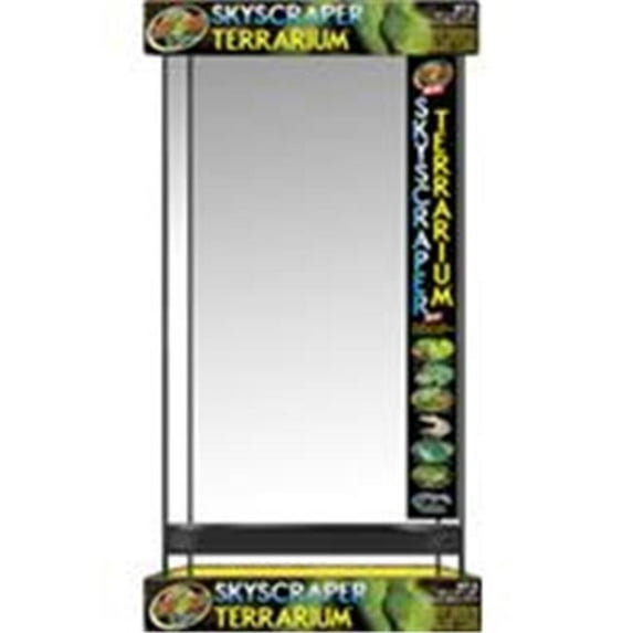 Zoo Med Laboratories 690143 18 x 18 x 36 in. Naturalistic Terrarium Skyscraper