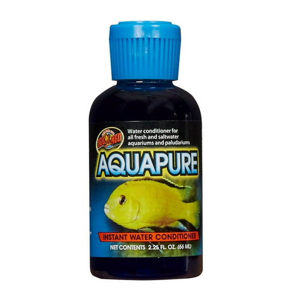 Zoo Med Laboratories Aquapure Water Conditioner for All Fresh & Saltwater Aquariums & Paludariums. 2.25 Oz