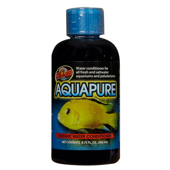 Zoo Med Laboratories Aquapure Water Conditioner for All Fresh & Saltwater Aquariums & Paludariums. 8.75 Oz