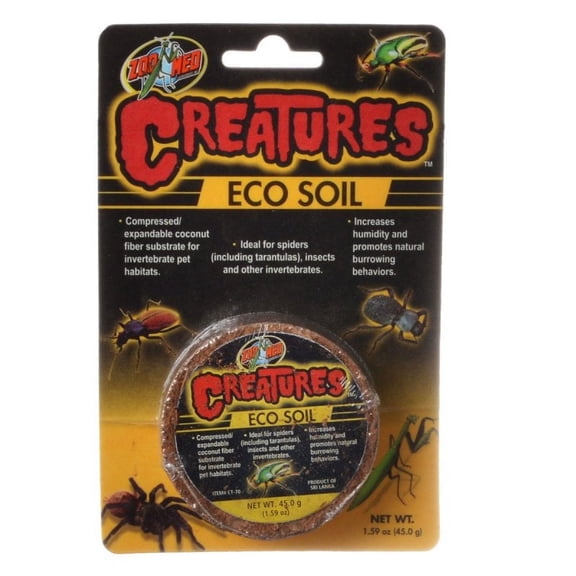Zoo Med Laboratories Creatures™ Eco Soil for Spiders, Insects & Other Invertebrates