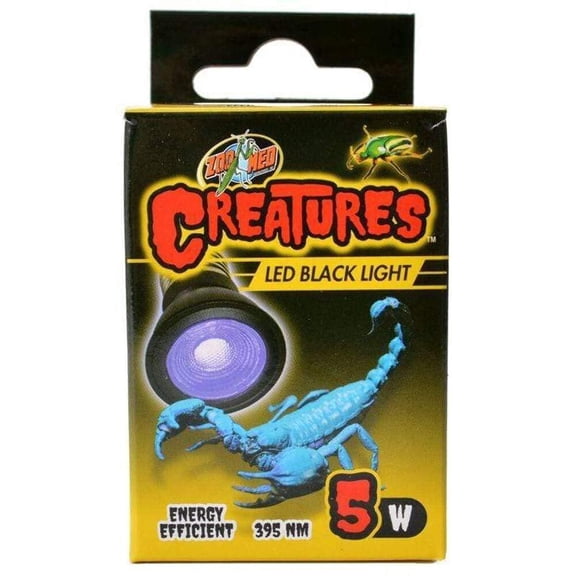 Zoo Med Laboratories Creatures? LED Black Light 5 Watt