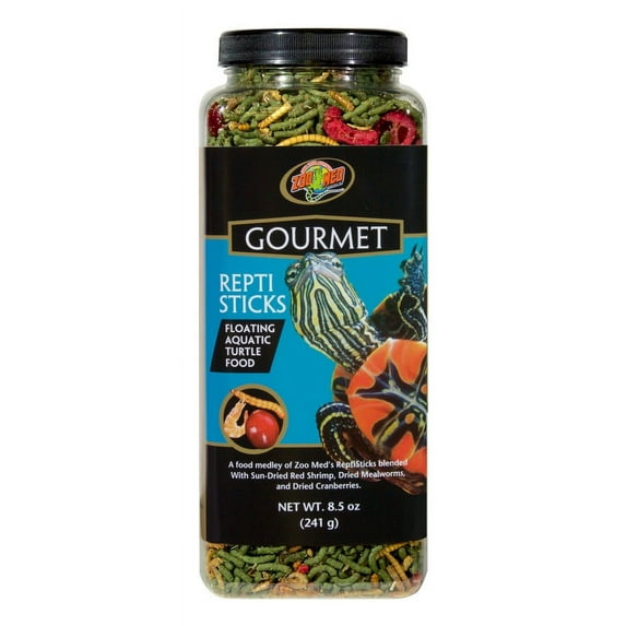 Zoo Med Laboratories Gourmet Reptisticks™ Floating Aquatic Turtle Food 8.5 Oz