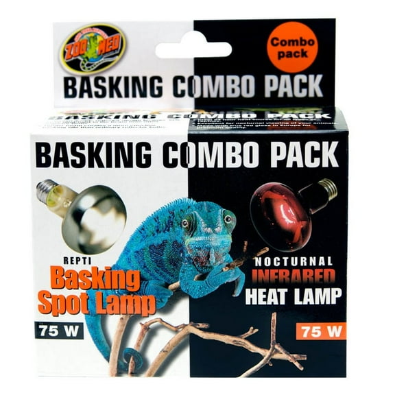 Zoo Med Laboratories Inc-Day And Night Reptile Basking Combo Pack 75 Watt
