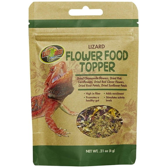 Zoo Med Lizard Flower Food Topper