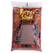 Zoo Med Laboratories Reptisand  All Natural Terrarium Sand Natural Red 10 Lbs