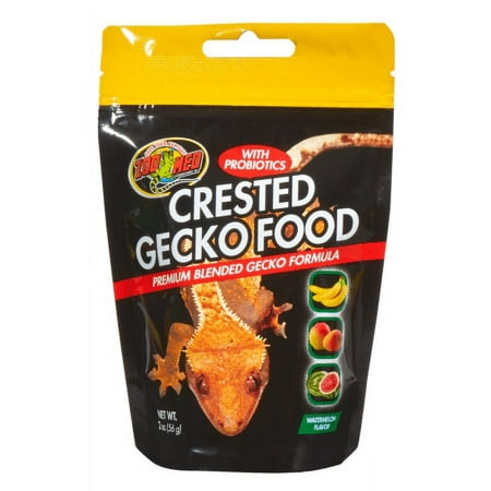 Zoo Med Laboratories Watermelon Flavor Crested Gecko Food 1 Lbs