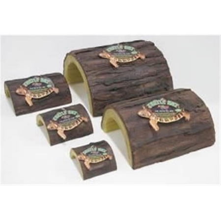 Zoo Med Labs Zoo Med Turtle Hut Resin Giant For Reptiles 10.75in x 10.5in x 5.5in high